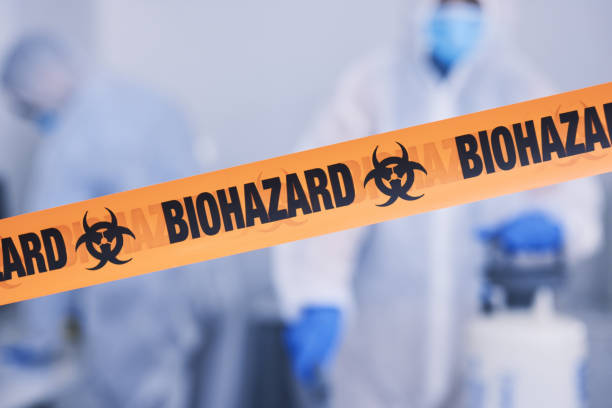 Professional Infectious Disease Decontamination technician working in Cleveland, TX